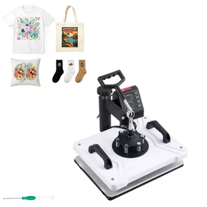 VEVOR Heat Press Machine 12 x 15 in Sublimation Press Machine Swing Away, Heat Up Fast and Even, Digital Precise Time and Temperature Control, for T-Shirts, Canvas Tote Bags, Pillowcases, Socks VEVOR Heat Press Machine 12 x 15 in Sublimation Press Machine Swing Away, Heat Up Fast and Even, Digital Precise Time and Temperature Control, for T-Shirts, Canvas Tote Bags, Pillowcases, Socks