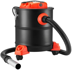 VEVOR Ash Vacuum 5.3 Gallon, 1200W Powerful Fireplace Cleaner with Casters, for Fireplace, Pellet Stove, Wood Stoves, Fire Pit, Grills, Steel Body, Double Stage Filtration, 5 FT Hose, Black & Orange VEVOR Ash Vacuum 5.3 Gallon, 1200W Powerful Fireplace Cleaner with Casters, for Fireplace, Pellet Stove, Wood Stoves, Fire Pit, Grills, Steel Body, Double Stage Filtration, 5 FT Hose, Black & Orange