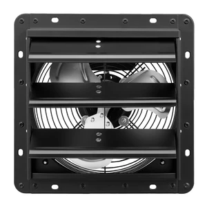 VEVOR 10 inch Shutter Exhaust Fan Wall-Mount Variable Speed Temperature, Automatic Louvers Sturdy Steel Housing, Low Noise, Ventilation and Cooling for Attic, Garage, Barn, Greenhouse, Workshop VEVOR 10 inch Shutter Exhaust Fan Wall-Mount Variable Speed Temperature, Automatic Louvers Sturdy Steel Housing, Low Noise, Ventilation and Cooling for Attic, Garage, Barn, Greenhouse, Workshop