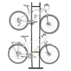 VEVOR Bike Stand for 2 Bikes, Freestanding Vertical Bike Storage Rack, with Height-Adjustable Hooks, Heavy-Duty Carbon Steel Standing Bicycle Floor Stand, Ideal for Garage, Apartment, Home, Black VEVOR Bike Stand for 2 Bikes, Freestanding Vertical Bike Storage Rack, with Height-Adjustable Hooks, Heavy-Duty Carbon Steel Standing Bicycle Floor Stand, Ideal for Garage, Apartment, Home, Black