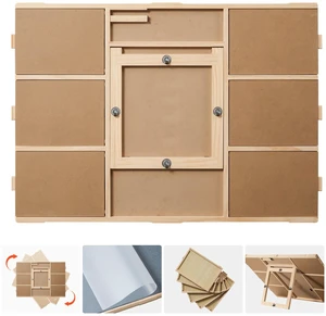 VEVOR 2000 Piece Rotating Puzzle Board with 6 Drawers and Cover, 40x29 in, Birthday Gift for Mom, Felt Surface, Portable Wooden Table, 360° Rotation Puzzles Storage Jigsaw Accessories for Adult VEVOR 2000 Piece Rotating Puzzle Board with 6 Drawers and Cover, 40x29 in, Birthday Gift for Mom, Felt Surface, Portable Wooden Table, 360° Rotation Puzzles Storage Jigsaw Accessories for Adult