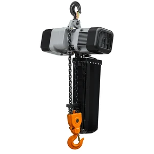 VEVOR 11000 lbs Electric Chain Hoist 30 ft Lift Three-Phase Overhead Crane, Double G100 Chain with 328 ft Wireless & 27 ft Wired Remote Control, 208-240V/440-480V, for Factories, Warehouses, Garages VEVOR 11000 lbs Electric Chain Hoist 30 ft Lift Three-Phase Overhead Crane, Double G100 Chain with 328 ft Wireless & 27 ft Wired Remote Control, 208-240V/440-480V, for Factories, Warehouses, Garages