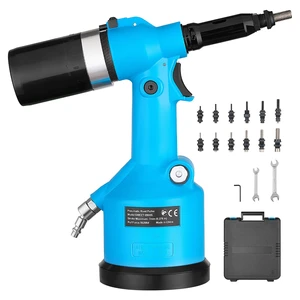 VEVOR Automatic Pneumatic Rivet Nut Gun Kit with 13PCS SAE & Metric Gun Heads, Industrial-Grade 5620LBS Pulling Force, Air Rivet Nut Tool for Automotive, Construction, Industrial Manufacturing VEVOR Automatic Pneumatic Rivet Nut Gun Kit with 13PCS SAE & Metric Gun Heads, Industrial-Grade 5620LBS Pulling Force, Air Rivet Nut Tool for Automotive, Construction, Industrial Manufacturing