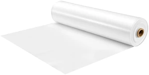 VEVOR Greenhouse Plastic Sheeting 24 x 100 ft 5 Mil Clear Polyethylene Film, for Farms Agriculture Garden Outdoor Plant, Water Sun Frost Wind Dust Resistant, Heavy Duty Thick Winter Hoop House Cover VEVOR Greenhouse Plastic Sheeting 24 x 100 ft 5 Mil Clear Polyethylene Film, for Farms Agriculture Garden Outdoor Plant, Water Sun Frost Wind Dust Resistant, Heavy Duty Thick Winter Hoop House Cover