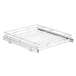 VEVOR Pull Out Cabinet Organizer 21.14"W x 20.98"D Steel Slide Out Drawers, for Kitchen Bathroom Pantry Home Organization, Chrome-Plated Finish, Heavy Duty Storage Sliding Shelves for Base Cabinets VEVOR Pull Out Cabinet Organizer 21.14"W x 20.98"D Steel Slide Out Drawers, for Kitchen Bathroom Pantry Home Organization, Chrome-Plated Finish, Heavy Duty Storage Sliding Shelves for Base Cabinets