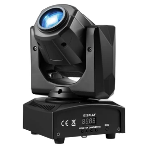 VEVOR LED Moving Head Light, 30W RGB Stage Light DJ Lighting Black 1 Pack, Spotlight for Weddings, Parties, Events, Live Show, 8 Gobos & 8 Color, 540° Pan & 270° Tilt, DMX Control, Sound Activated VEVOR LED Moving Head Light, 30W RGB Stage Light DJ Lighting Black 1 Pack, Spotlight for Weddings, Parties, Events, Live Show, 8 Gobos & 8 Color, 540° Pan & 270° Tilt, DMX Control, Sound Activated