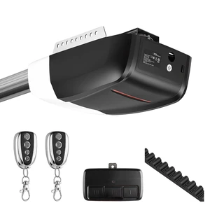 VEVOR Garage Door Opener 1/2 HP Ultra-Quiet Belt Drive WiFi Smart Opener, for Residential Garage, Includes Durable Rail, 3 Remotes, Smartphone App Control, Obstacle Sensor & LED Light, Black & White VEVOR Garage Door Opener 1/2 HP Ultra-Quiet Belt Drive WiFi Smart Opener, for Residential Garage, Includes Durable Rail, 3 Remotes, Smartphone App Control, Obstacle Sensor & LED Light, Black & White