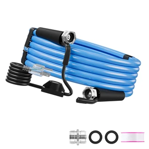 VEVOR 30FT Heated Water Hose for RV Antifreeze to -45°F Drinking Water Hose, 1/2" ID, Smooth Surface, Built-in Thermostat, Freeze & Leak-Proof, Lead and BPA Free, Fast Heating for RV Camping Garden VEVOR 30FT Heated Water Hose for RV Antifreeze to -45°F Drinking Water Hose, 1/2" ID, Smooth Surface, Built-in Thermostat, Freeze & Leak-Proof, Lead and BPA Free, Fast Heating for RV Camping Garden