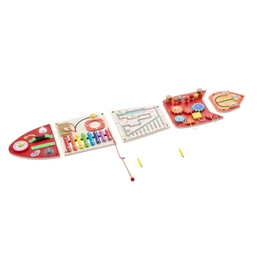 VEVOR Wall Busy Board, 13-in-1 Rocket Montessori Sensory Activity Panels, Learning Activity Center for Daycare, Classroom, Playroom, and Home, Sturdy Wooden Educational Toys, with Mounting Hardware VEVOR Wall Busy Board, 13-in-1 Rocket Montessori Sensory Activity Panels, Learning Activity Center for Daycare, Classroom, Playroom, and Home, Sturdy Wooden Educational Toys, with Mounting Hardware