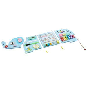 VEVOR Wall Busy Board, 14-in-1 Elephant Montessori Sensory Activity Panels, Learning Activity Center for Daycare, Classroom, Playroom, and Home, Sturdy Wooden Educational Toys, with Mounting Hardware VEVOR Wall Busy Board, 14-in-1 Elephant Montessori Sensory Activity Panels, Learning Activity Center for Daycare, Classroom, Playroom, and Home, Sturdy Wooden Educational Toys, with Mounting Hardware