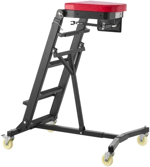 VEVOR Top Automotive Creeper 48"-64" Adjustable with Folding Mechanical Arm, Foldable High Top Engine Creeper, 400LBS Heavy-Duty Support, Stable I-Shaped Base, 4-Wheel Smooth Rolling for Auto Repair VEVOR Top Automotive Creeper 48"-64" Adjustable with Folding Mechanical Arm, Foldable High Top Engine Creeper, 400LBS Heavy-Duty Support, Stable I-Shaped Base, 4-Wheel Smooth Rolling for Auto Repair