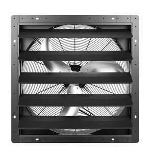 VEVOR 24 in Shutter Exhaust Fan Wall-Mount Automatic Louvers Variable Speed, Sturdy Steel Housing, Low Noise, AC Motor, 7030 CFM Ventilation and Cooling for Attic, Garage, Barn, Greenhouse, Workshop VEVOR 24 in Shutter Exhaust Fan Wall-Mount Automatic Louvers Variable Speed, Sturdy Steel Housing, Low Noise, AC Motor, 7030 CFM Ventilation and Cooling for Attic, Garage, Barn, Greenhouse, Workshop