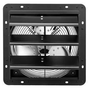 VEVOR 12 inch Shutter Exhaust Fan Wall-Mount Variable Speed Temperature, Automatic Louvers Sturdy Steel Housing, Low Noise, Ventilation and Cooling for Attic, Garage, Barn, Greenhouse, Workshop VEVOR 12 inch Shutter Exhaust Fan Wall-Mount Variable Speed Temperature, Automatic Louvers Sturdy Steel Housing, Low Noise, Ventilation and Cooling for Attic, Garage, Barn, Greenhouse, Workshop