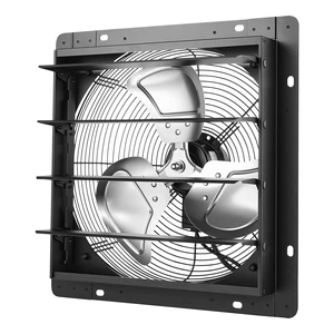 VEVOR 14 in Shutter Exhaust Fan Wall-Mount Automatic Louvers Variable Speed, Sturdy Steel Housing, Low Noise, AC Motor, 1802 CFM Ventilation and Cooling for Attic, Garage, Barn, Greenhouse, Workshop VEVOR 14 in Shutter Exhaust Fan Wall-Mount Automatic Louvers Variable Speed, Sturdy Steel Housing, Low Noise, AC Motor, 1802 CFM Ventilation and Cooling for Attic, Garage, Barn, Greenhouse, Workshop