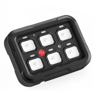 VEVOR 6 Gang Switch Panel RGB Circuit Control Box Backlight Auto-Dimmable, for 12-24V Car Truck Boat ATV UTV SUV, Toggle Momentary Strobe 3 Mode, 1440W 60A, Multifunctional Relay System, Waterproof VEVOR 6 Gang Switch Panel RGB Circuit Control Box Backlight Auto-Dimmable, for 12-24V Car Truck Boat ATV UTV SUV, Toggle Momentary Strobe 3 Mode, 1440W 60A, Multifunctional Relay System, Waterproof