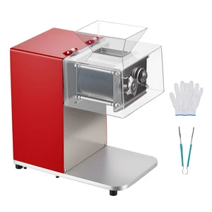 VEVOR Meat Cutting Machine, 850W Commercial Slicer, 3.5mm Heavy Duty Stainless Steel Blade Shredder for Boneless Meat Soft Vegetables, Electric Food Slicers for Kitchen Restaurant Supermarket VEVOR Meat Cutting Machine, 850W Commercial Slicer, 3.5mm Heavy Duty Stainless Steel Blade Shredder for Boneless Meat Soft Vegetables, Electric Food Slicers for Kitchen Restaurant Supermarket