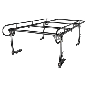 VEVOR Truck Ladder Rack 1500LBS Capacity Universal Over-Cab Trucks Bed Rack, 51.2"-75" Adjustable for Kayak Surfboard Lumber, Non-Drilling Installation, Heavy Duty Steel Support for Long Heavy Cargo VEVOR Truck Ladder Rack 1500LBS Capacity Universal Over-Cab Trucks Bed Rack, 51.2"-75" Adjustable for Kayak Surfboard Lumber, Non-Drilling Installation, Heavy Duty Steel Support for Long Heavy Cargo