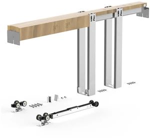 VEVOR Pocket Door Frame Kit 30" x 84" Pocket Door Kit with Steel Studs, For Home Doors, Two-Way Soft Close Mechanism, Smooth & Quiet Sliding, Space-Saving Hidden Installation, Adjustable Width VEVOR Pocket Door Frame Kit 30" x 84" Pocket Door Kit with Steel Studs, For Home Doors, Two-Way Soft Close Mechanism, Smooth & Quiet Sliding, Space-Saving Hidden Installation, Adjustable Width