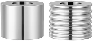VEVOR Replacement Roller for Rolling Mill 1 Half-Round & 1 Flat Roller, Jewelry DIY Tool Accessory Parts, 7 Sizes Grooves, Premium Alloy Steel, for Pressing Ductile Metals, Gold, Silver, Copper VEVOR Replacement Roller for Rolling Mill 1 Half-Round & 1 Flat Roller, Jewelry DIY Tool Accessory Parts, 7 Sizes Grooves, Premium Alloy Steel, for Pressing Ductile Metals, Gold, Silver, Copper