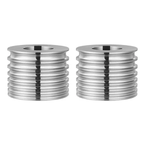 VEVOR Replacement Roller for Rolling Mill 7 Sizes Grooves 2 Oval Rollers, Jewelry DIY Tool Accessory Parts, Premium Alloy Steel, Easy Installation, for Pressing Ductile Metals, Gold, Silver, Brass VEVOR Replacement Roller for Rolling Mill 7 Sizes Grooves 2 Oval Rollers, Jewelry DIY Tool Accessory Parts, Premium Alloy Steel, Easy Installation, for Pressing Ductile Metals, Gold, Silver, Brass