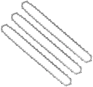 VEVOR Chainsaw Chain 3 Pack 18 Inch 0.325" Pitch 0.058" Gauge 72 Drive Link, Fits VEVOR CN-52G Gas Chainsaw, Forged Alloy Steel, Replacement Saw Chain with Sharp Cutter Teeth, Wear-Resistant Tie Strap VEVOR Chainsaw Chain 3 Pack 18 Inch 0.325" Pitch 0.058" Gauge 72 Drive Link, Fits VEVOR CN-52G Gas Chainsaw, Forged Alloy Steel, Replacement Saw Chain with Sharp Cutter Teeth, Wear-Resistant Tie Strap