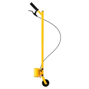 VEVOR Striping Line Painting Wand 4" Heavy-Duty Wheel Marking Paint Wand, For Ground Marking, Parking Lot and Field, Lightweight and Easy to Push, Compatible with Inverted Striping Paint, Yellow VEVOR Striping Line Painting Wand 4" Heavy-Duty Wheel Marking Paint Wand, For Ground Marking, Parking Lot and Field, Lightweight and Easy to Push, Compatible with Inverted Striping Paint, Yellow