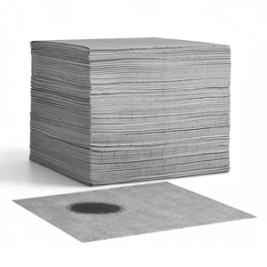 VEVOR Oil & Water Absorbent Pads, 16" x 18" 200-Pack, Medium-Duty Spill Absorbing Pads, Universal for Gasoline, Engine, Oil, Water, Coolant, Durable PP Spill Control Mats for Garage Workshop Factory VEVOR Oil & Water Absorbent Pads, 16" x 18" 200-Pack, Medium-Duty Spill Absorbing Pads, Universal for Gasoline, Engine, Oil, Water, Coolant, Durable PP Spill Control Mats for Garage Workshop Factory