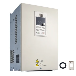 VEVOR 20HP 15KW 68.5A VFD, Single/3-Phase 220V Input to 3-Phase 220V Output, 02000Hz Variable Frequency Drive, Built-in PID for Constant Pressure Water Supply, Precision Motor Speed Control VEVOR 20HP 15KW 68.5A VFD, Single/3-Phase 220V Input to 3-Phase 220V Output, 02000Hz Variable Frequency Drive, Built-in PID for Constant Pressure Water Supply, Precision Motor Speed Control