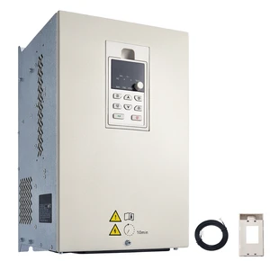 VEVOR 15HP 11KW 50A VFD, Single/3-Phase 220V Input to 3-Phase 220V Output, 02000Hz Variable Frequency Drive, Built-in PID for Constant Pressure Water Supply, Precision Motor Speed Control VEVOR 15HP 11KW 50A VFD, Single/3-Phase 220V Input to 3-Phase 220V Output, 02000Hz Variable Frequency Drive, Built-in PID for Constant Pressure Water Supply, Precision Motor Speed Control