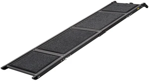 VEVOR Dog Ramp for Car 71" L x 17" W Foldable Pet Ramp with Felt Surface, for SUV Car Truck Outdoor, 250 lbs Capacity, Extra Long and Wide Gentler Climb, Non-Slip Portable for Medium & Large Dogs VEVOR Dog Ramp for Car 71" L x 17" W Foldable Pet Ramp with Felt Surface, for SUV Car Truck Outdoor, 250 lbs Capacity, Extra Long and Wide Gentler Climb, Non-Slip Portable for Medium & Large Dogs