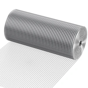 VEVOR Hardware Cloth 1/2 inch 24 inch x 100 ft 19 Gauge Chicken Wire Fence, Hot-Dip Galvanized After Welding Metal Wire Mesh Roll, Garden Plant Welded Fencing Roll Supports Poultry Netting Cage Fence VEVOR Hardware Cloth 1/2 inch 24 inch x 100 ft 19 Gauge Chicken Wire Fence, Hot-Dip Galvanized After Welding Metal Wire Mesh Roll, Garden Plant Welded Fencing Roll Supports Poultry Netting Cage Fence