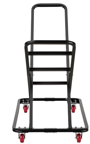 VEVOR Performing Arts Chair Cart 300 lbs Capacity Holds Up to 18 Chairs, for Music Events, X-Shaped Stacking Design, Heavy-Duty Carbon Steel, Easy to Move, Storage Dolly, with Locking Swivel Wheels VEVOR Performing Arts Chair Cart 300 lbs Capacity Holds Up to 18 Chairs, for Music Events, X-Shaped Stacking Design, Heavy-Duty Carbon Steel, Easy to Move, Storage Dolly, with Locking Swivel Wheels