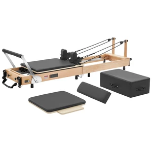 VEVOR Pilates Reformer 94" Foldable Pilates Machine 400 lbs Maple Wood, for Home Use and Gym Workout, with Jump Board, Music Wire Springs, and Sitting Box, Suitable for Advanced and Beginners Users VEVOR Pilates Reformer 94" Foldable Pilates Machine 400 lbs Maple Wood, for Home Use and Gym Workout, with Jump Board, Music Wire Springs, and Sitting Box, Suitable for Advanced and Beginners Users