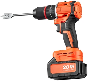 VEVOR Hammer Drill 20V 1/2 in 30000 IPM Brushless Cordless Impact Drill Kit, for Drilling Wood Metal Screw Driving, 4000 mAh Lithium-Ion Battery Pack and Charger, with All-Metal Chuck, Compact Design VEVOR Hammer Drill 20V 1/2 in 30000 IPM Brushless Cordless Impact Drill Kit, for Drilling Wood Metal Screw Driving, 4000 mAh Lithium-Ion Battery Pack and Charger, with All-Metal Chuck, Compact Design