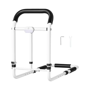 VEVOR Bed Rails for Elderly Adults 200LBS Loading Bed Side Assist Rail, with Motion Sensor LED Light, Adjustable Height & Length, Non-Slip Handle, High-Strength Steel, Fit King Queen Full Twin Bed VEVOR Bed Rails for Elderly Adults 200LBS Loading Bed Side Assist Rail, with Motion Sensor LED Light, Adjustable Height & Length, Non-Slip Handle, High-Strength Steel, Fit King Queen Full Twin Bed
