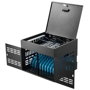 VEVOR 12-Device Charging Cabinet for Tablet & Laptop, Lock Charging Station, for Classroom, Chromebooks, iPads, Fits Devices up to 15.6 in, Wall/Desktop Mount, Steel Lock Box, Fully Assembled, Black VEVOR 12-Device Charging Cabinet for Tablet & Laptop, Lock Charging Station, for Classroom, Chromebooks, iPads, Fits Devices up to 15.6 in, Wall/Desktop Mount, Steel Lock Box, Fully Assembled, Black
