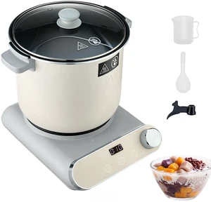 VEVOR Dough Mixer 7.4 Quart Electric Dough Maker with Ferment Function, for Pizza, Pasta, Sourdough and Fufu, Nonstick Aluminum Pot, Timer, Face-up Control Panel, Household Dough Kneading Machine VEVOR Dough Mixer 7.4 Quart Electric Dough Maker with Ferment Function, for Pizza, Pasta, Sourdough and Fufu, Nonstick Aluminum Pot, Timer, Face-up Control Panel, Household Dough Kneading Machine