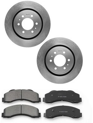 VEVOR Front Brake Kit Ceramic Brake Pads & Hollow Brake Rotors Replacement, Compatible with 015-2020 Ford F-150, 2010-2014 Ford F-150 (6 Lug Models), 2010-2021 Ford Expedition & Lincoln Navigator VEVOR Front Brake Kit Ceramic Brake Pads & Hollow Brake Rotors Replacement, Compatible with 015-2020 Ford F-150, 2010-2014 Ford F-150 (6 Lug Models), 2010-2021 Ford Expedition & Lincoln Navigator