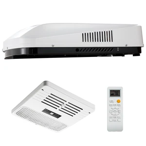 VEVOR RV Air Conditioner, 15000 BTU RV AC Unit, 120V Ducted Rooftop Air Conditioner with Heat Pump & Cooling, Variable Speed Easy Install Quiet AC Unit with ADB Button Control & Remote Control, White VEVOR RV Air Conditioner, 15000 BTU RV AC Unit, 120V Ducted Rooftop Air Conditioner with Heat Pump & Cooling, Variable Speed Easy Install Quiet AC Unit with ADB Button Control & Remote Control, White