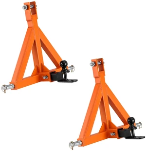 VEVOR 3 Point Trailer Hitch with 2" Receiver, 3 Pt Quick Hitch Attachment with Trailer Ball, Tractor Tow Drawbar Adapter, Fits Category 1, Kubota, Mahindra, Ford, Yanmar, John Deere, Massey Ferguson VEVOR 3 Point Trailer Hitch with 2" Receiver, 3 Pt Quick Hitch Attachment with Trailer Ball, Tractor Tow Drawbar Adapter, Fits Category 1, Kubota, Mahindra, Ford, Yanmar, John Deere, Massey Ferguson