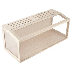 VEVOR Wooden Hamster Cage 48"x20.1"x20.1" 270° Viewing Hamster Habitat, Chewproof Acrylic Small Animal Cage with Openable Top, Large Pet Enclosure for Syrian/Dwarf Hamsters, Guinea Pigs & Gerbils VEVOR Wooden Hamster Cage 48"x20.1"x20.1" 270° Viewing Hamster Habitat, Chewproof Acrylic Small Animal Cage with Openable Top, Large Pet Enclosure for Syrian/Dwarf Hamsters, Guinea Pigs & Gerbils