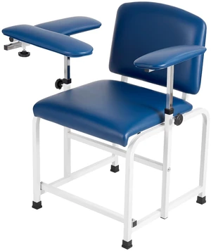 VEVOR Phlebotomy Chair 500LBS Capacity Blood Draw Medical Chair, Comfortable Blood Drawing Chairs with Adjustable Armrests, Soft Padded Seat, Easy-to-Clean PVC Leather for Hospitals Clinics VEVOR Phlebotomy Chair 500LBS Capacity Blood Draw Medical Chair, Comfortable Blood Drawing Chairs with Adjustable Armrests, Soft Padded Seat, Easy-to-Clean PVC Leather for Hospitals Clinics