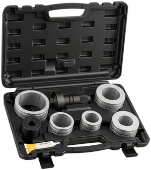 VEVOR Exhaust Pipe Expander Tool Kit, 1-5/8" to 4-1/4" Exhaust Pipe Stretcher, Muffler Pipes Spreader with 7 Heavy-Duty Collects & Storage Case, Automotive Car Tool Kit for Tailpipes Tubes VEVOR Exhaust Pipe Expander Tool Kit, 1-5/8" to 4-1/4" Exhaust Pipe Stretcher, Muffler Pipes Spreader with 7 Heavy-Duty Collects & Storage Case, Automotive Car Tool Kit for Tailpipes Tubes