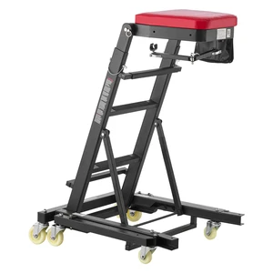 VEVOR Top Automotive Creeper 48"-76" Adjustable with Folding Mechanical Arm, Foldable High Top Engine Creeper, 400LBS Heavy-Duty Support, Stable H-Shaped Base, 6-Wheel Smooth Rolling for Auto Repair VEVOR Top Automotive Creeper 48"-76" Adjustable with Folding Mechanical Arm, Foldable High Top Engine Creeper, 400LBS Heavy-Duty Support, Stable H-Shaped Base, 6-Wheel Smooth Rolling for Auto Repair