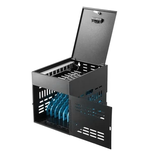 VEVOR 8-Device Charging Cabinet for Tablet & Laptop, Lock Charging Station, for Classroom, Chromebooks, iPads, Fits Devices up to 15.6 in, Wall/Desktop Mount, Steel Lock Box, Fully Assembled, Black VEVOR 8-Device Charging Cabinet for Tablet & Laptop, Lock Charging Station, for Classroom, Chromebooks, iPads, Fits Devices up to 15.6 in, Wall/Desktop Mount, Steel Lock Box, Fully Assembled, Black