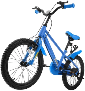 VEVOR Kids Bike, 18 in Children Bicycle, with Kickstand BMX Style Blue, for Boys Girls Ages 5-8, Adjustable Seat & Handlebar, Front Brake and Rear Drum Brake, Cup Holder, High-Carbon Steel Frame VEVOR Kids Bike, 18 in Children Bicycle, with Kickstand BMX Style Blue, for Boys Girls Ages 5-8, Adjustable Seat & Handlebar, Front Brake and Rear Drum Brake, Cup Holder, High-Carbon Steel Frame