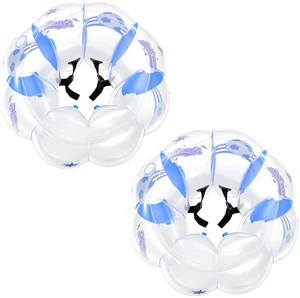 VEVOR 2-Pack Inflatable Bumper Balls 4FT Human Bubble for Teens Transparent, for Backyard, Camping, Picnic, Park, Lawn, and Outdoor Team Gameplay, Thickened PVC Material, Sumo Hamster Ball with Handle VEVOR 2-Pack Inflatable Bumper Balls 4FT Human Bubble for Teens Transparent, for Backyard, Camping, Picnic, Park, Lawn, and Outdoor Team Gameplay, Thickened PVC Material, Sumo Hamster Ball with Handle