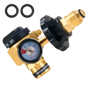 VEVOR Nitrogen Purging Regulator, Nitrogen Purge Control Valve with 500PSI Test Pressure, 4-Position Flow Control (TST/PRG/BRZ/OFF) for Brazing, Pipeline Purging, Leak Checking & Pressure Testing VEVOR Nitrogen Purging Regulator, Nitrogen Purge Control Valve with 500PSI Test Pressure, 4-Position Flow Control (TST/PRG/BRZ/OFF) for Brazing, Pipeline Purging, Leak Checking & Pressure Testing