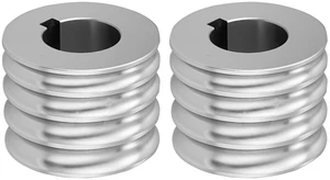 VEVOR Replacement Roller for Rolling Mill 4 Sizes Grooves 2 Round Rollers, Jewelry DIY Tool Accessory Parts, Premium Alloy Steel, Easy Installation, for Pressing Ductile Metals, Gold, Silver, Brass VEVOR Replacement Roller for Rolling Mill 4 Sizes Grooves 2 Round Rollers, Jewelry DIY Tool Accessory Parts, Premium Alloy Steel, Easy Installation, for Pressing Ductile Metals, Gold, Silver, Brass
