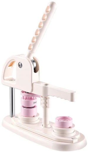 VEVOR Button Maker Machine, 1" / 25 mm, Quick-Change Plastic Pin Maker with 100pcs Button Parts, Circle Cutter and Magic Book, Reinforced Ergonomic Handle, for DIY Badges, Pins and Key Chains VEVOR Button Maker Machine, 1" / 25 mm, Quick-Change Plastic Pin Maker with 100pcs Button Parts, Circle Cutter and Magic Book, Reinforced Ergonomic Handle, for DIY Badges, Pins and Key Chains